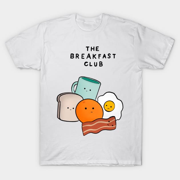 The Breakfast Club - blue version T-Shirt by Uwaki